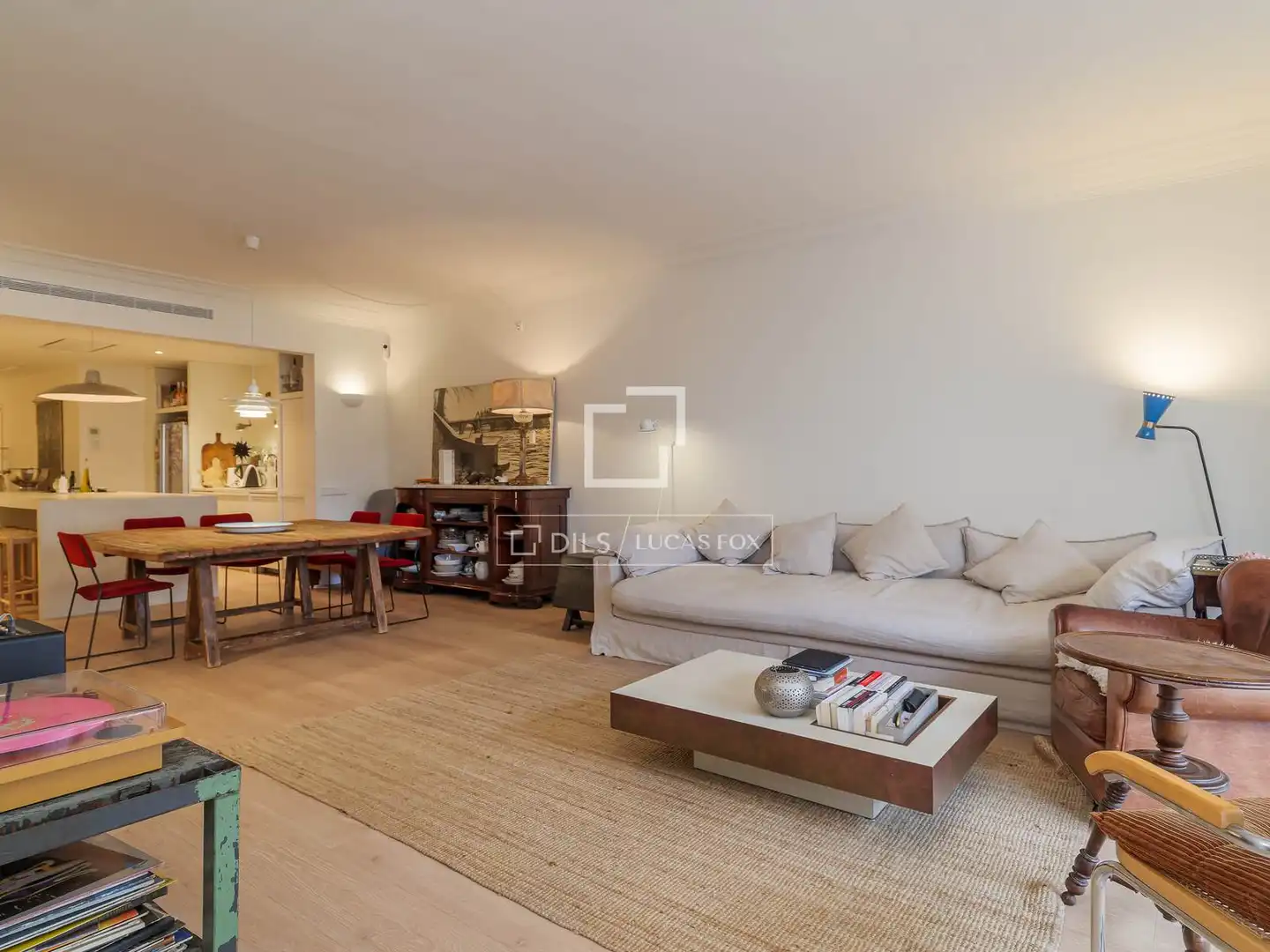 Sala de estar de Piso en venta en Barcelona con Aire acondicionado, Calefacción y Terraza