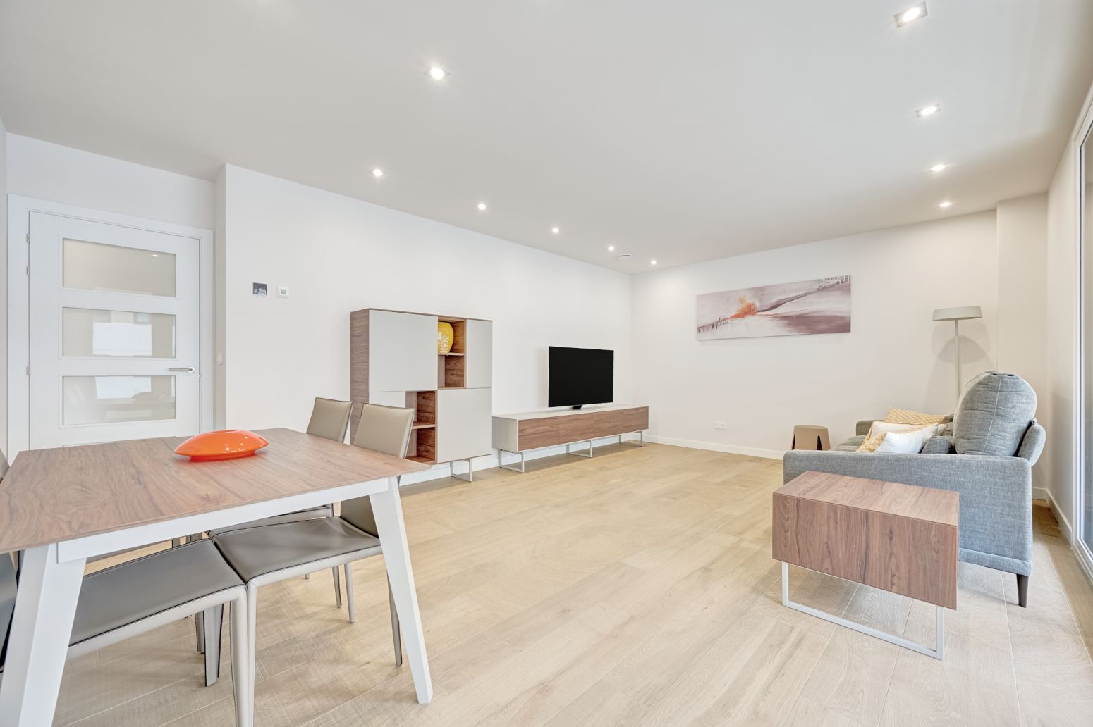 Living room of Flat for sale in  Pamplona / Iruña  with Heating, Private garden and Terrace