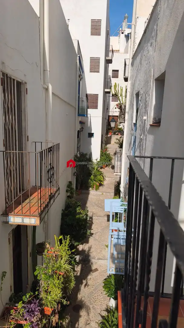 Vista exterior de Casa o xalet en venda en Peñíscola / Peníscola amb Terrassa, Moblat i Balcó