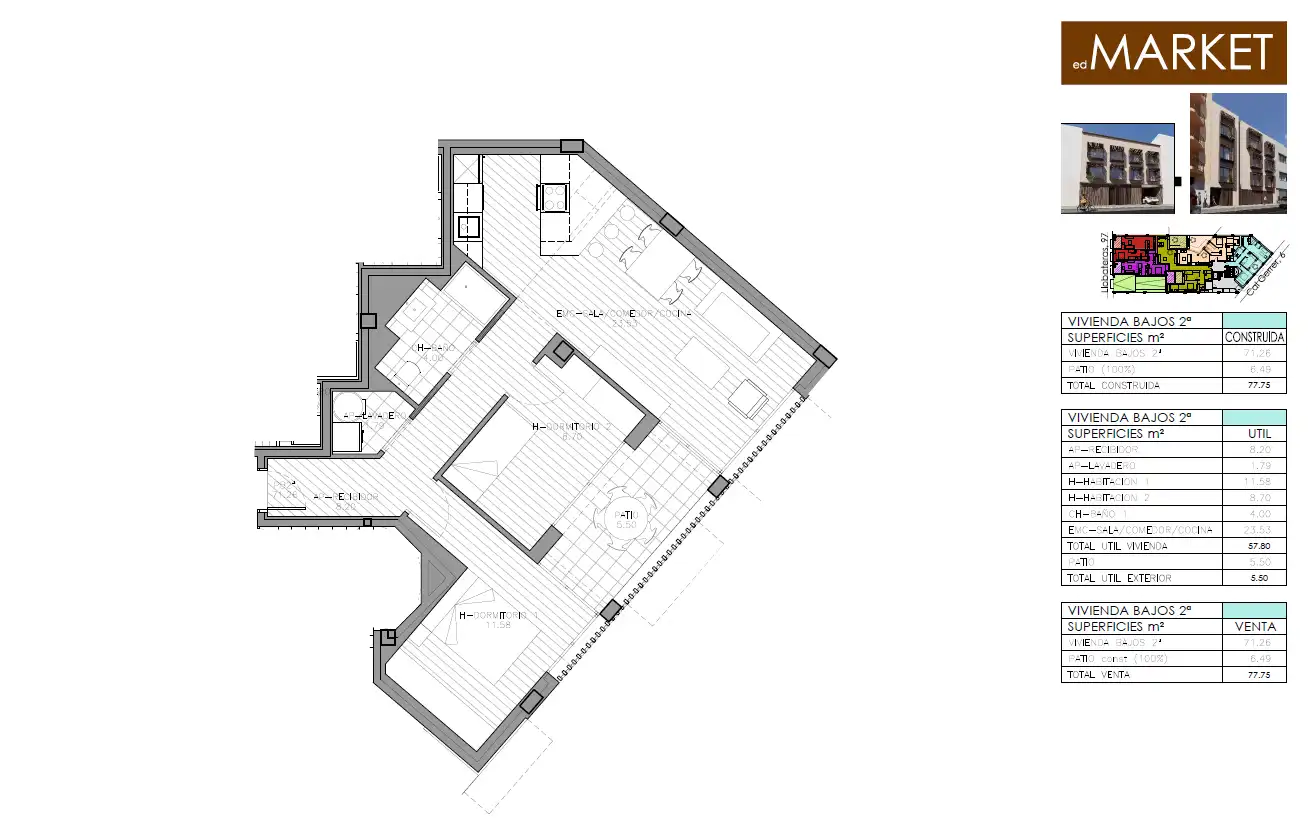 Flat with lift for sale in Carrer de Cal Gerrer 6