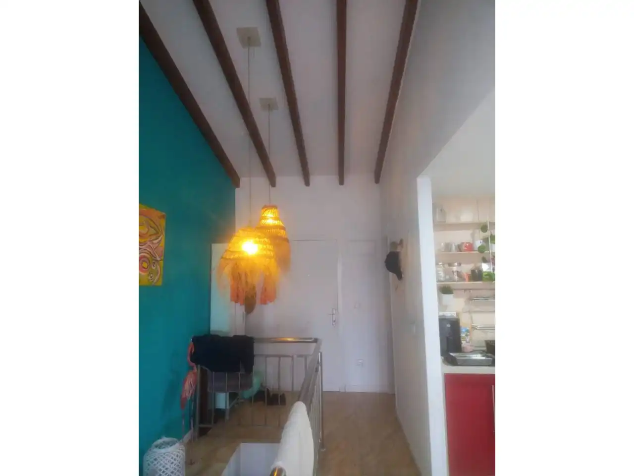 Küche von Wohnung zum Verkauf in Santa Pola mit Klimaanlage, Terrasse und Gemeinschaftspool