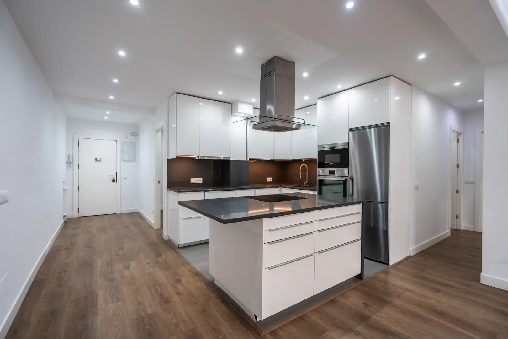 Cocina de Piso de alquiler en Madrid con Aire acondicionado, Calefacción y Terraza