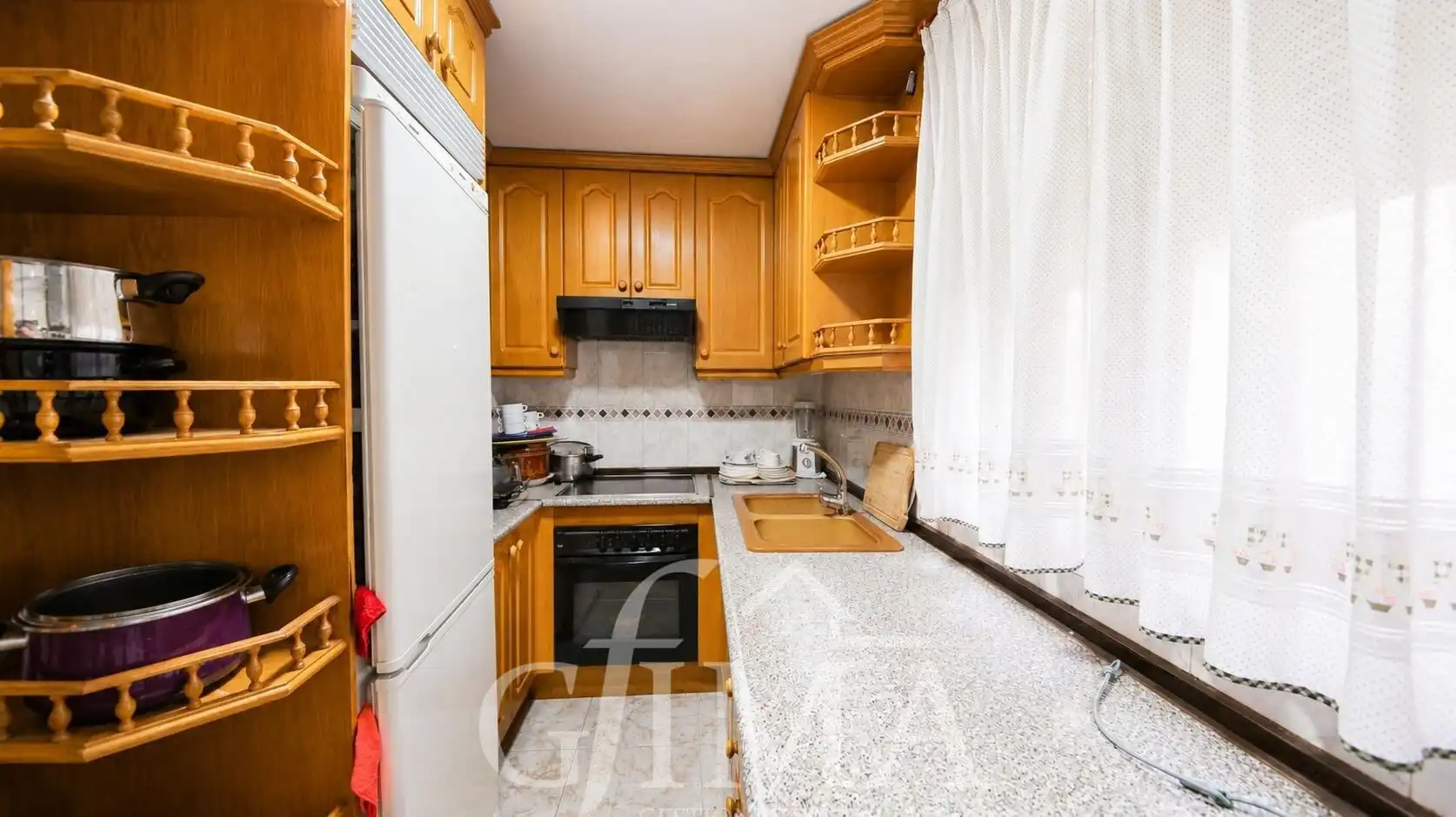 Kitchen of Attic for sale in Tomelloso  with Heating, Terrace and Furnished