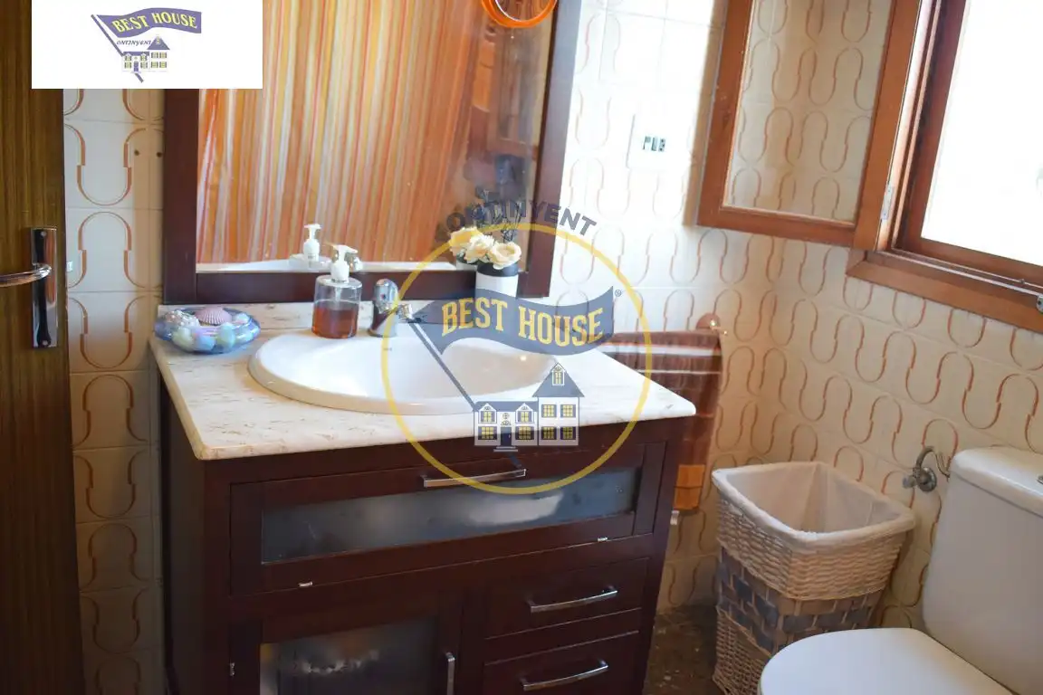 Baño de Casa o chalet en venta en Ontinyent con Aire acondicionado, Jardín privado y Terraza