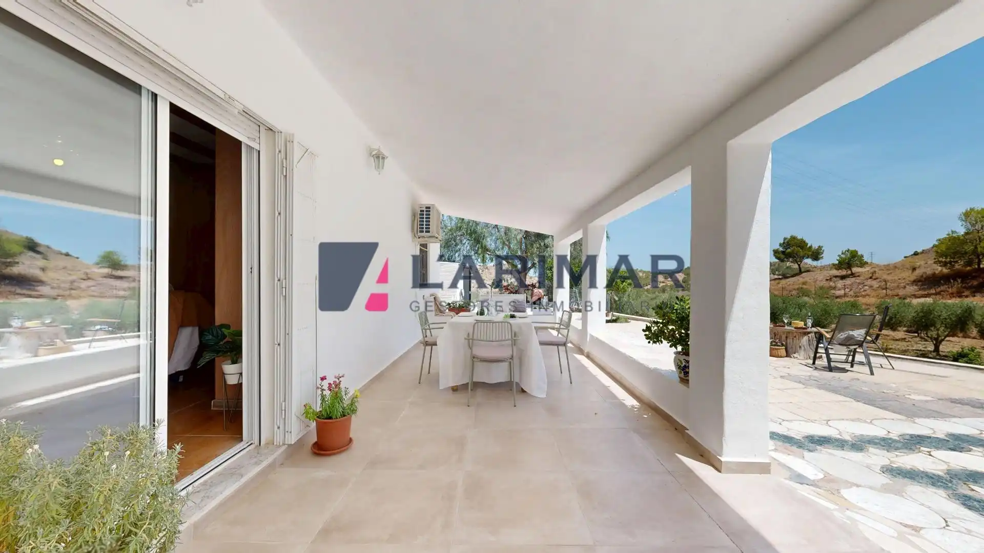 Terrassa de Casa o xalet en venda en Aspe amb Aire condicionat, Calefacció i Jardí privat