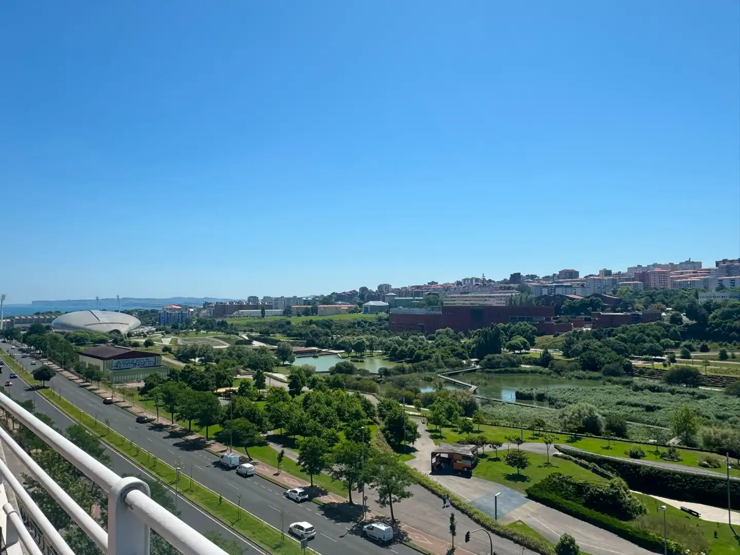 Vista exterior de Pis en venda en Santander amb Calefacció, Parquet i Terrassa