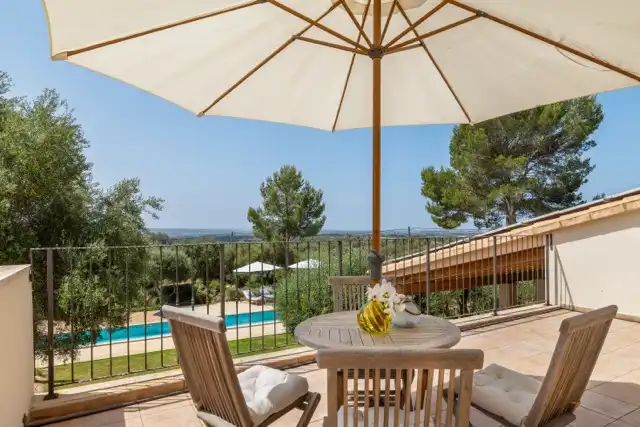 Terrace of Country homes for sale in  Palma de Mallorca  with Air Conditioner, Heating and Private garden