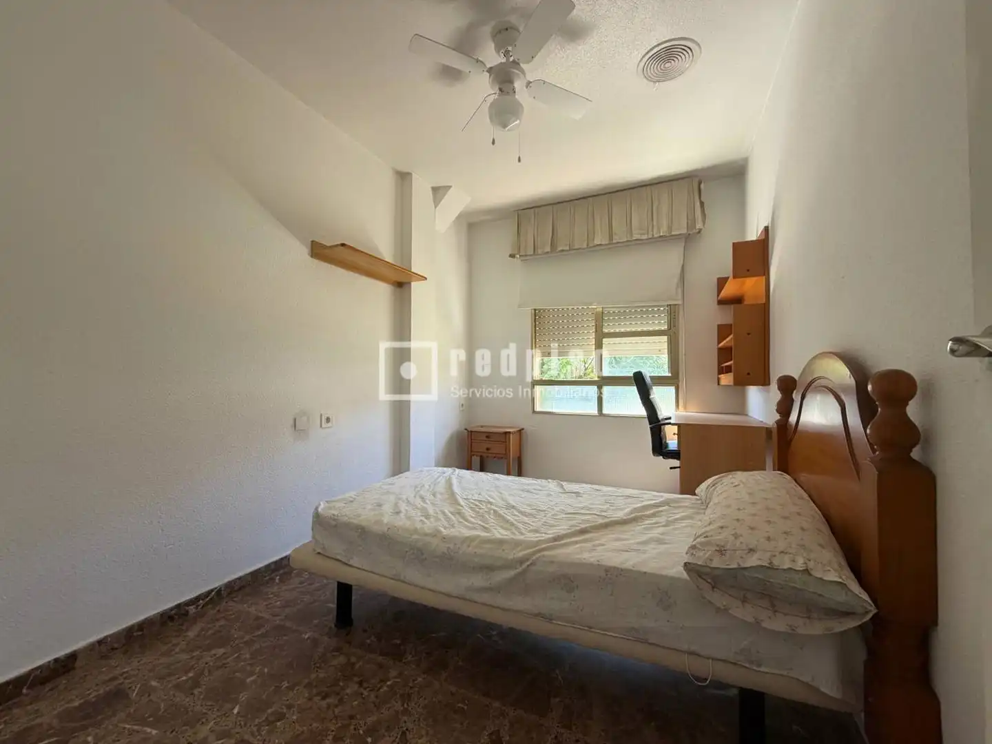 Schlafzimmer von Maisonette zur Miete in Murcia mit Klimaanlage, Privatgarten und Abstellraum
