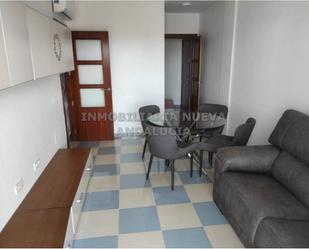 Living room of Flat to rent in Roquetas de Mar  with Air Conditioner, Terrace and Swimming Pool