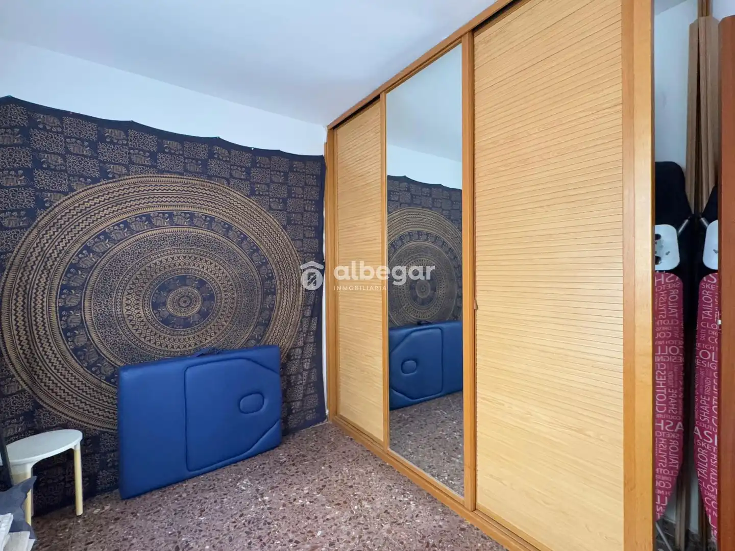 Bedroom of Flat for rent in Paterna  with Air Conditioner, Terrace and Furnished