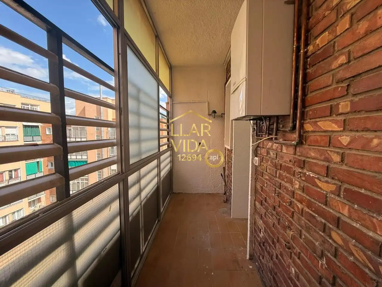 Terrasse von Wohnung zum Verkauf in Lleida mit Heizung, Parkett und Balkon
