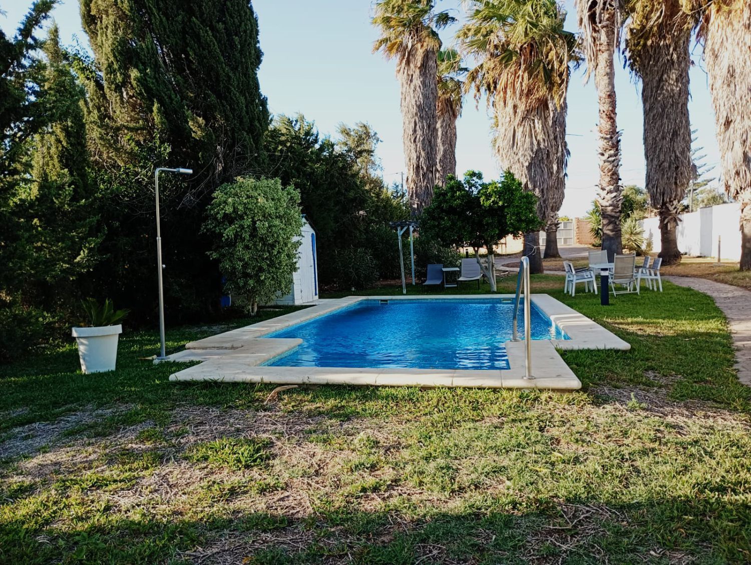 Piscina de Casa o xalet en venda en Chiclana de la Frontera