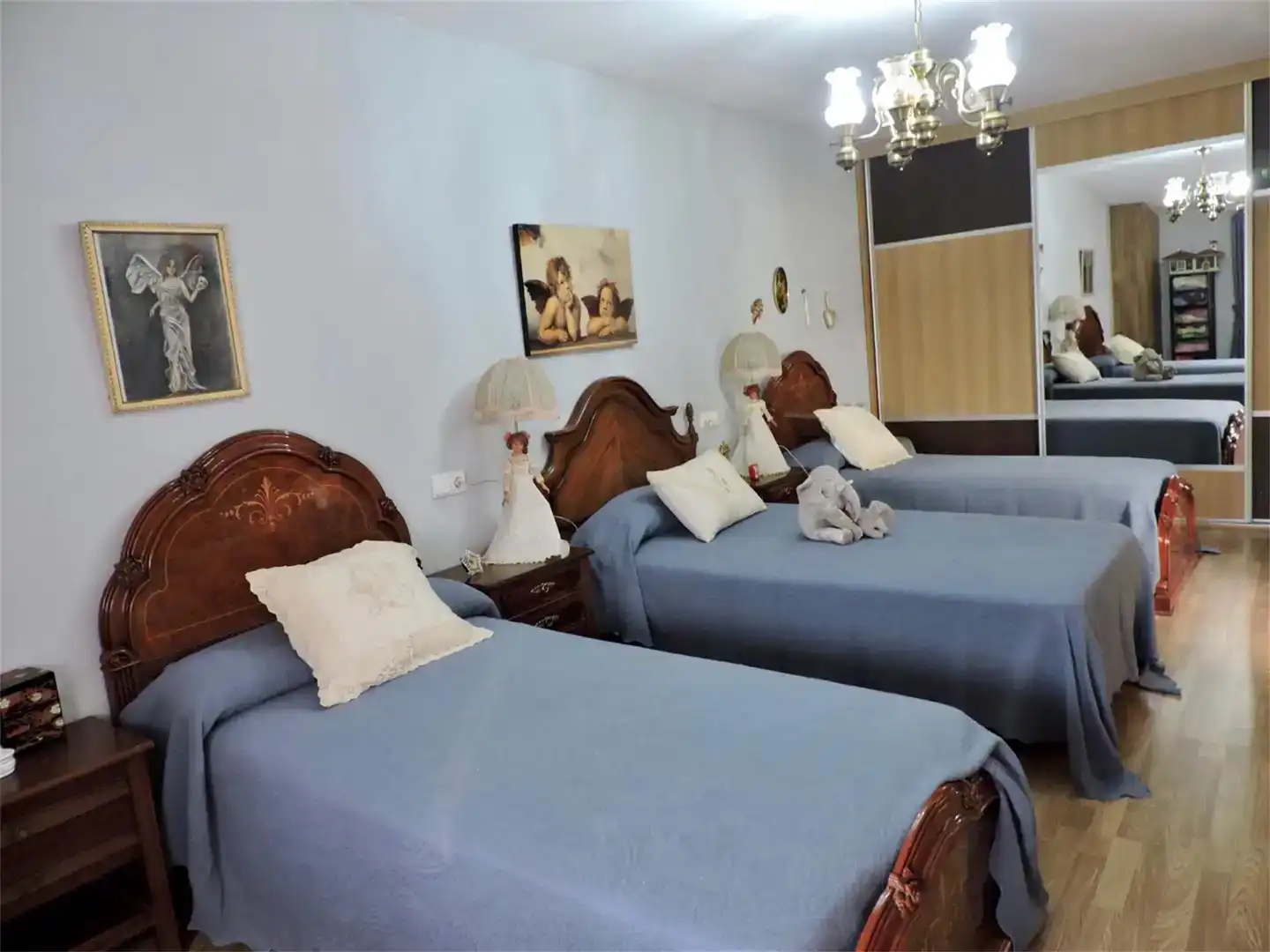 Bedroom of Detached homes for sale in Alcañices  with Private garden, Parquet flooring and Storage room