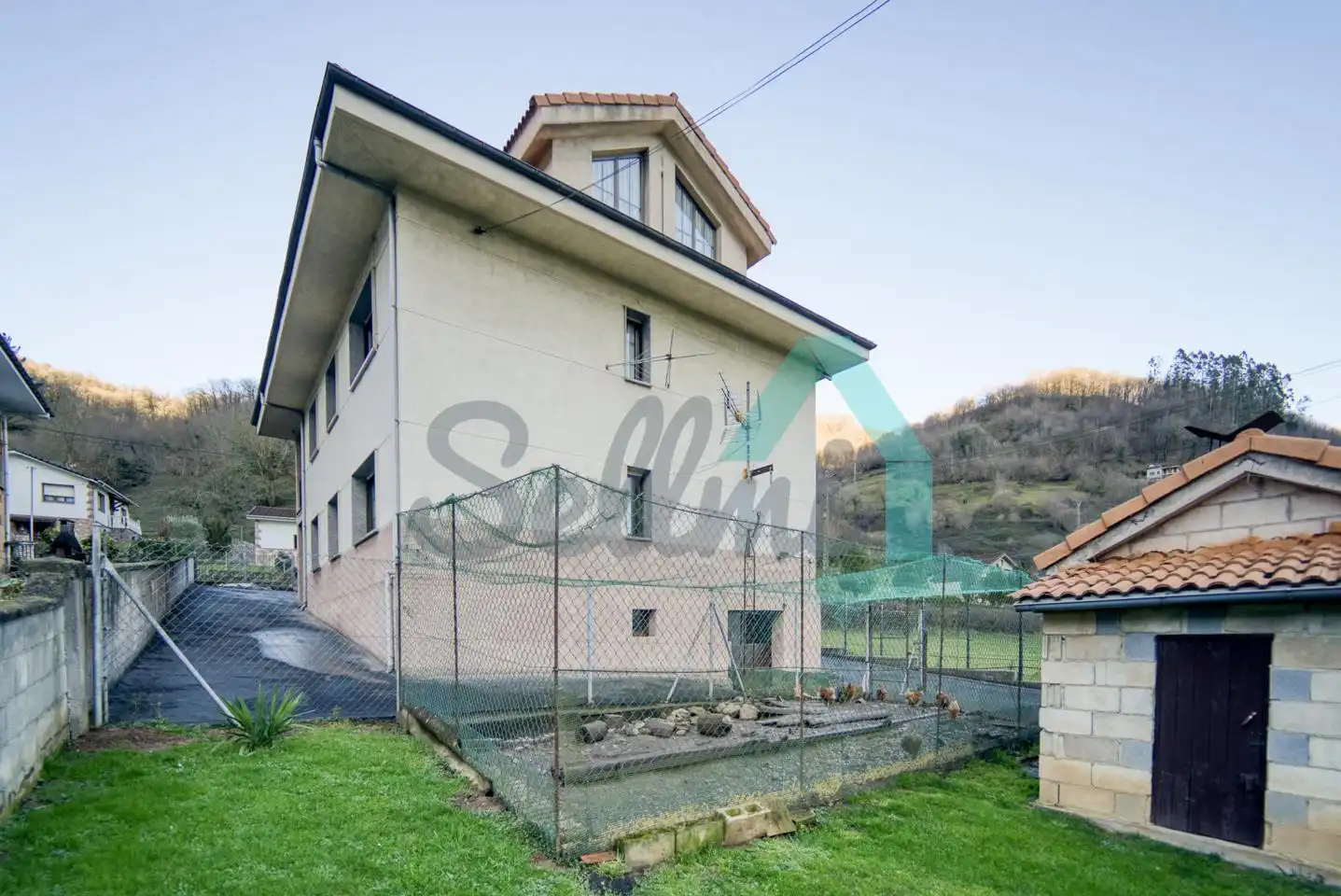 Exterior view of Houses for sale in Morcín  with Heating, Private garden and Terrace