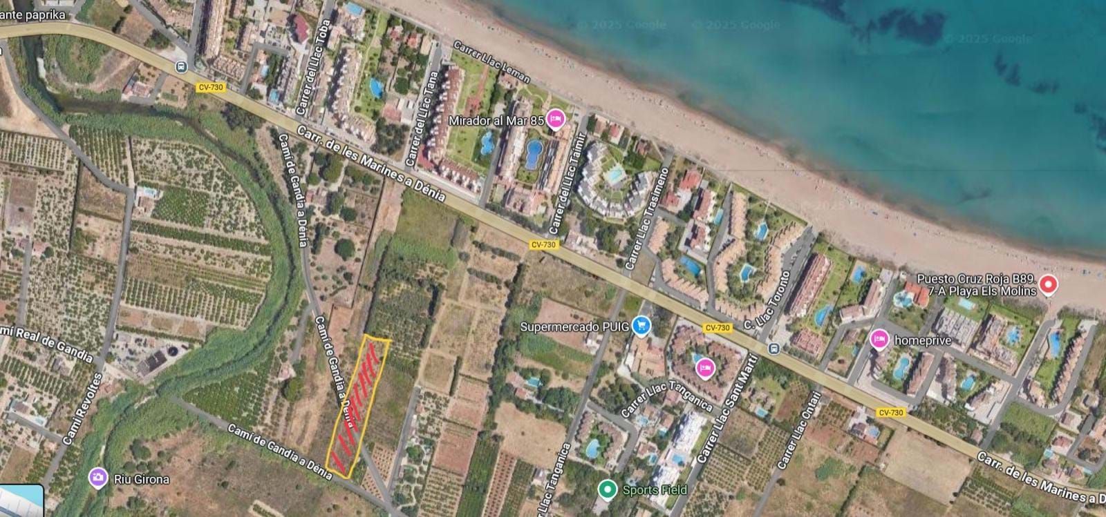 Land for sale in Dénia