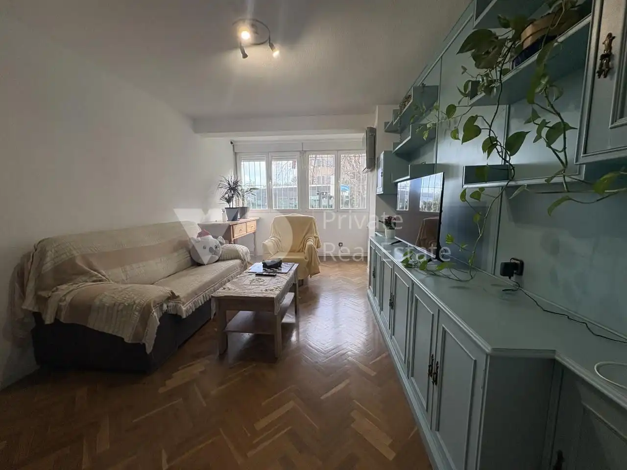 Living room of Ground floor for sale in Madrid  with Air Conditioner, Heating and Parquet flooring