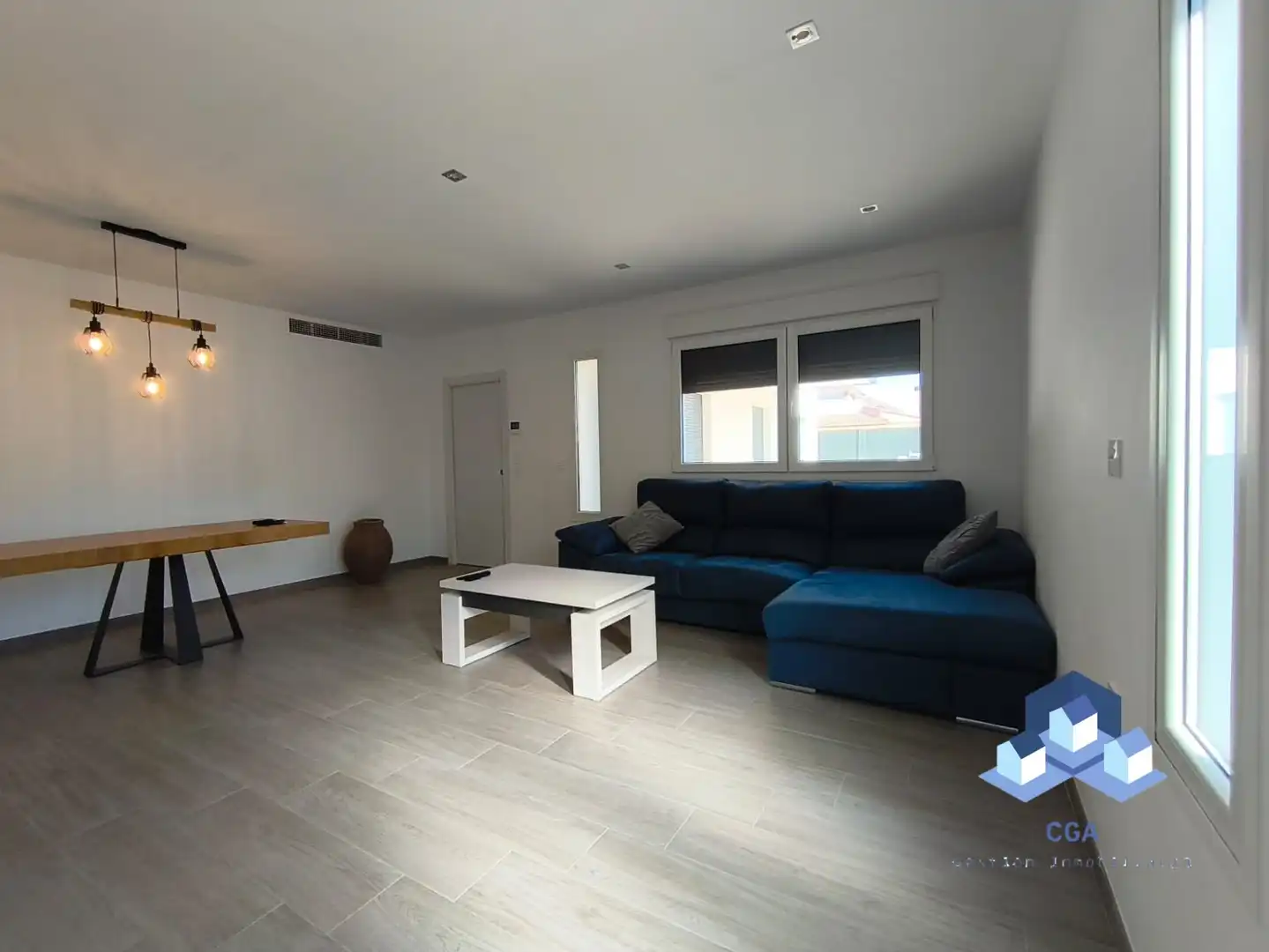 Living room of Houses for sale in Lorca  with Air Conditioner, Terrace and Furnished