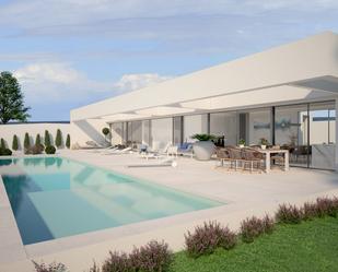 Swimming pool of Country house for sale in Orihuela  with Air Conditioner, Heating and Private garden