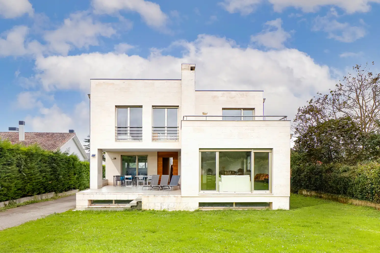 Exterior view of Houses for sale in Gijón   with Heating
