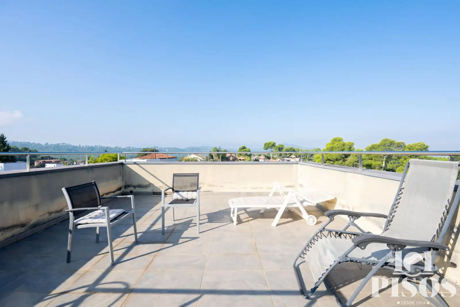 Terrace of Houses for sale in Sant Cugat del Vallès  with Air Conditioner, Storage room and Swimming Pool
