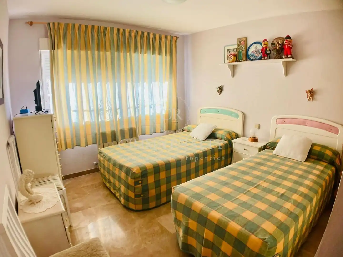 Bedroom of Houses for sale in L'Alfàs del Pi  with Air Conditioner, Heating and Private garden