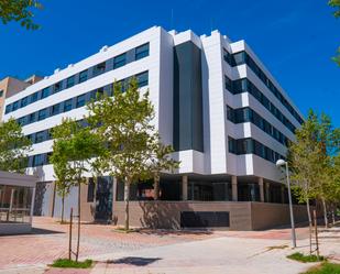 Exterior view of Flat to rent in  Madrid Capital  with Air Conditioner, Heating and Terrace