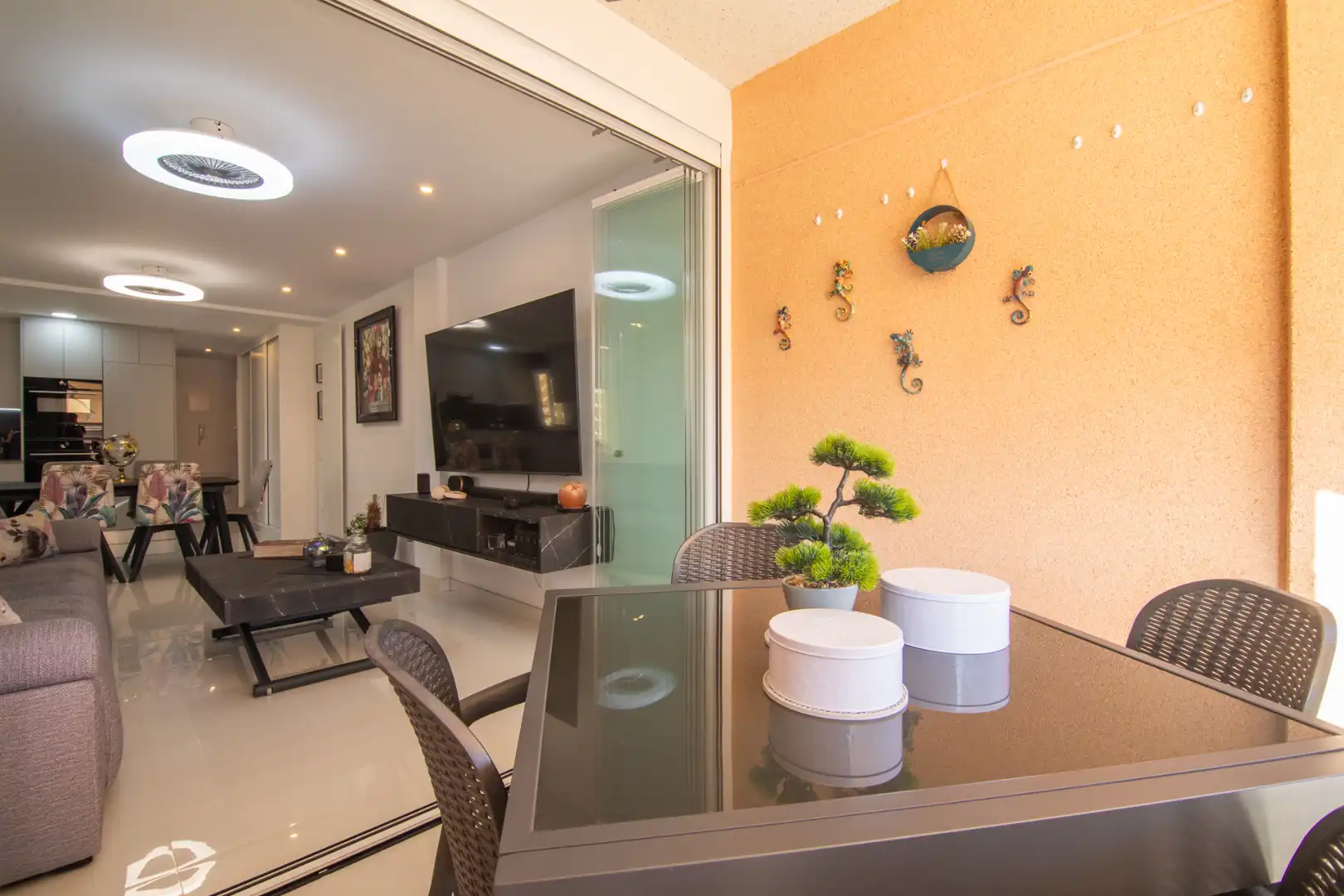 Terrassa de Apartament en venda en Santa Pola amb Aire condicionat, Moblat i Balcó
