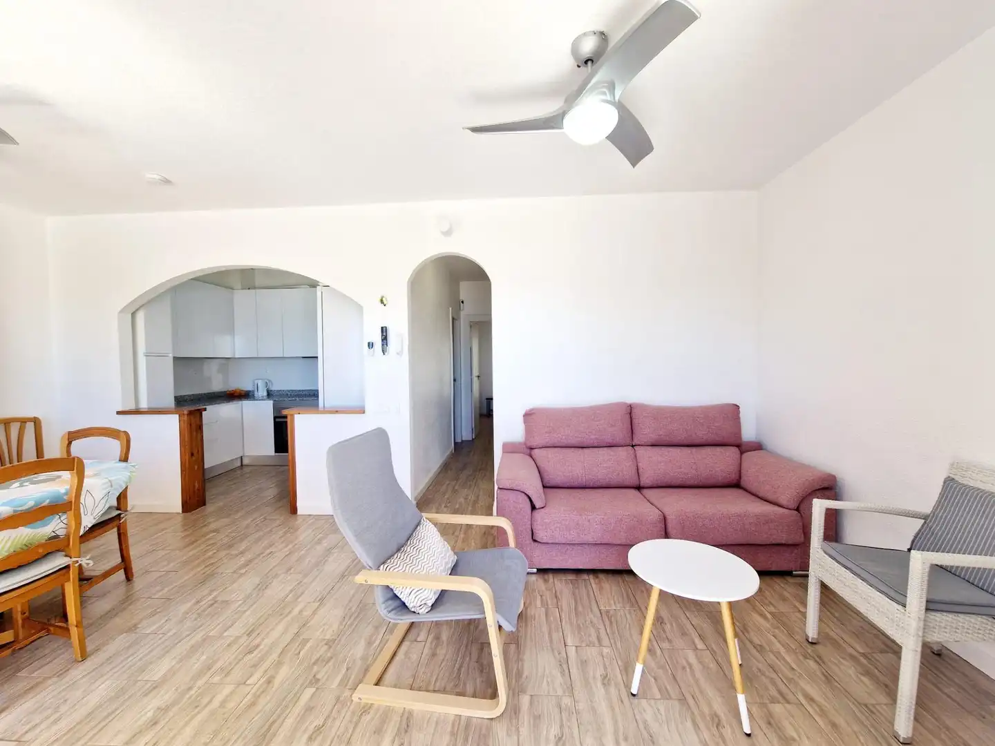 Sala d'estar de Àtic en venda en Pulpí amb Aire condicionat, Calefacció i Jardí privat