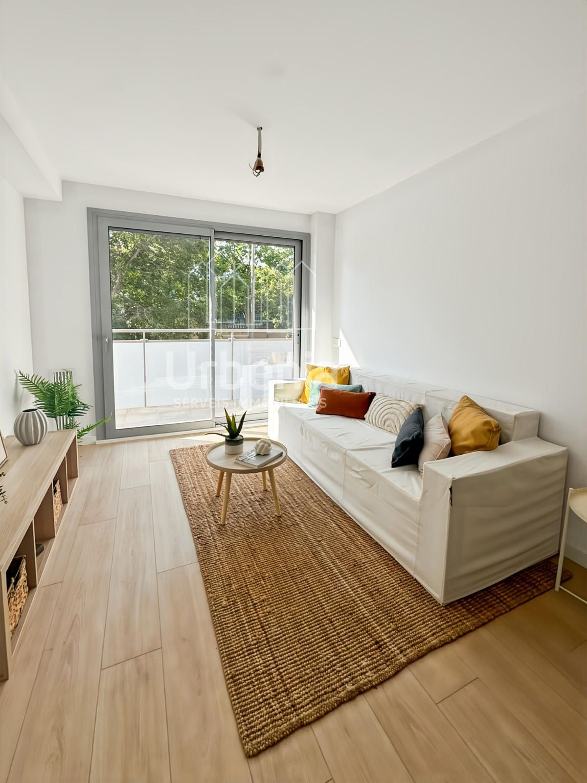 Living room of Flat for sale in Mataró  with Air Conditioner, Heating and Terrace