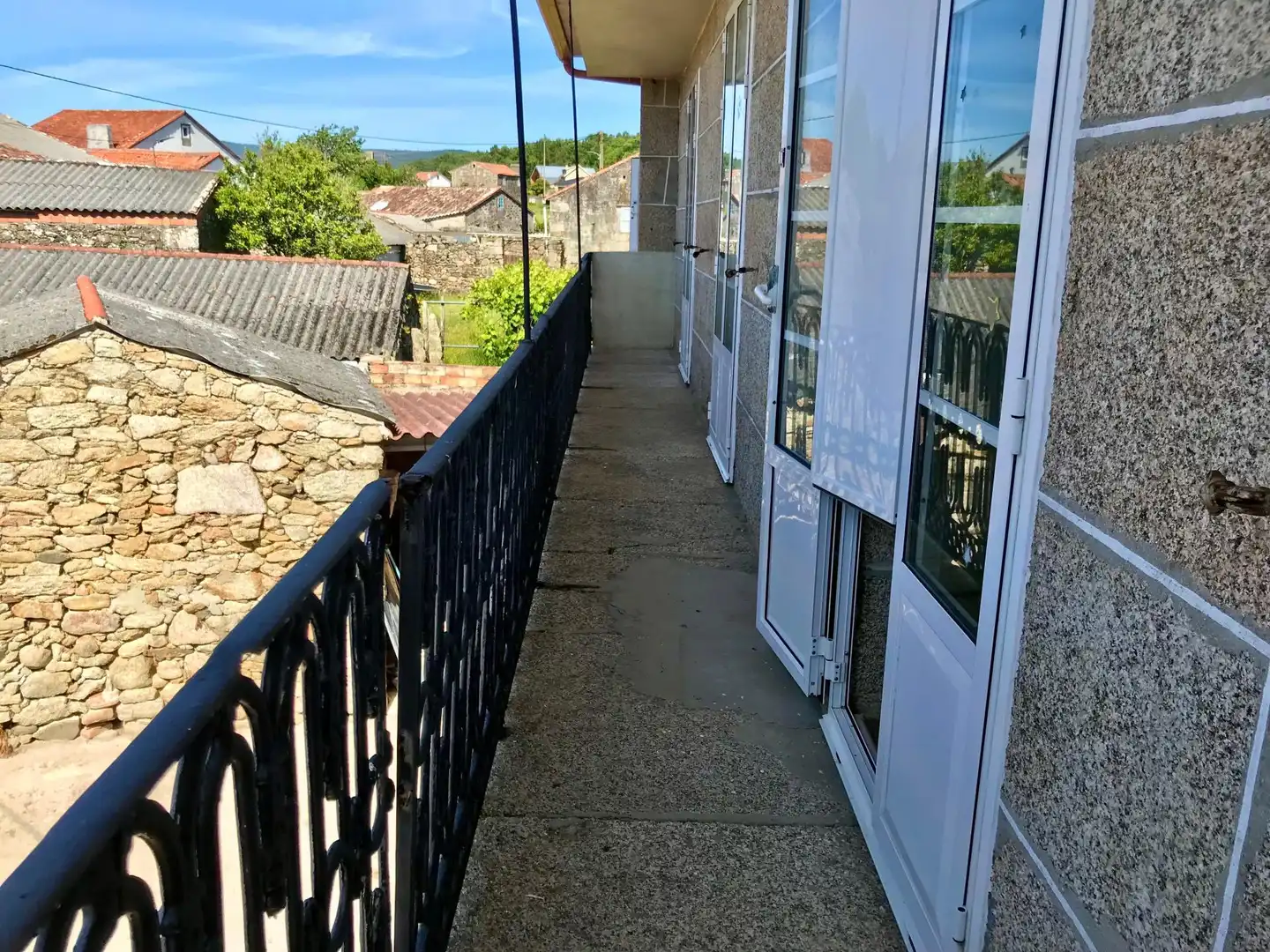 Terrassa de Casa o xalet en venda en Porto do Son amb Calefacció, Terrassa i Balcó