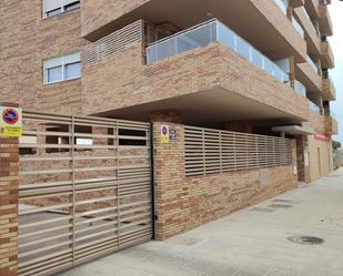 Exterior view of Garage for sale in  Almería Capital  with Alarm