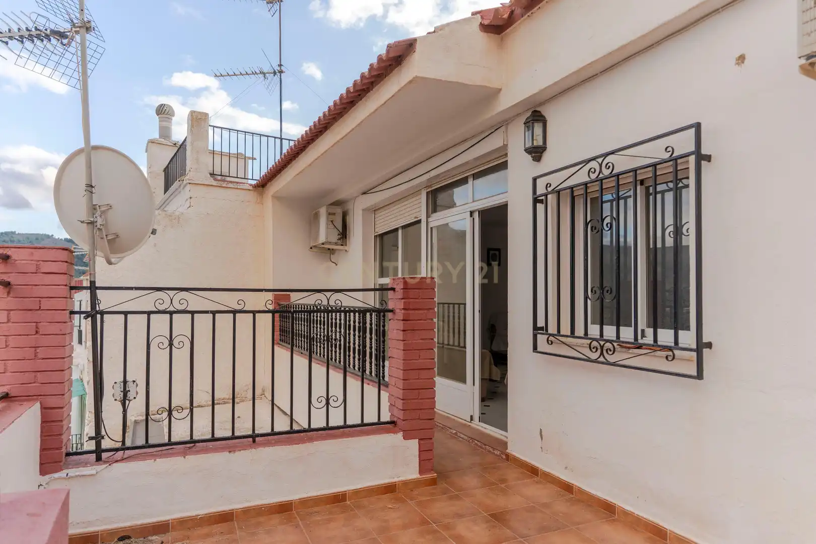 Terrassa de Casa adosada en venda en Ugíjar amb Aire condicionat, Forn i Rentadora