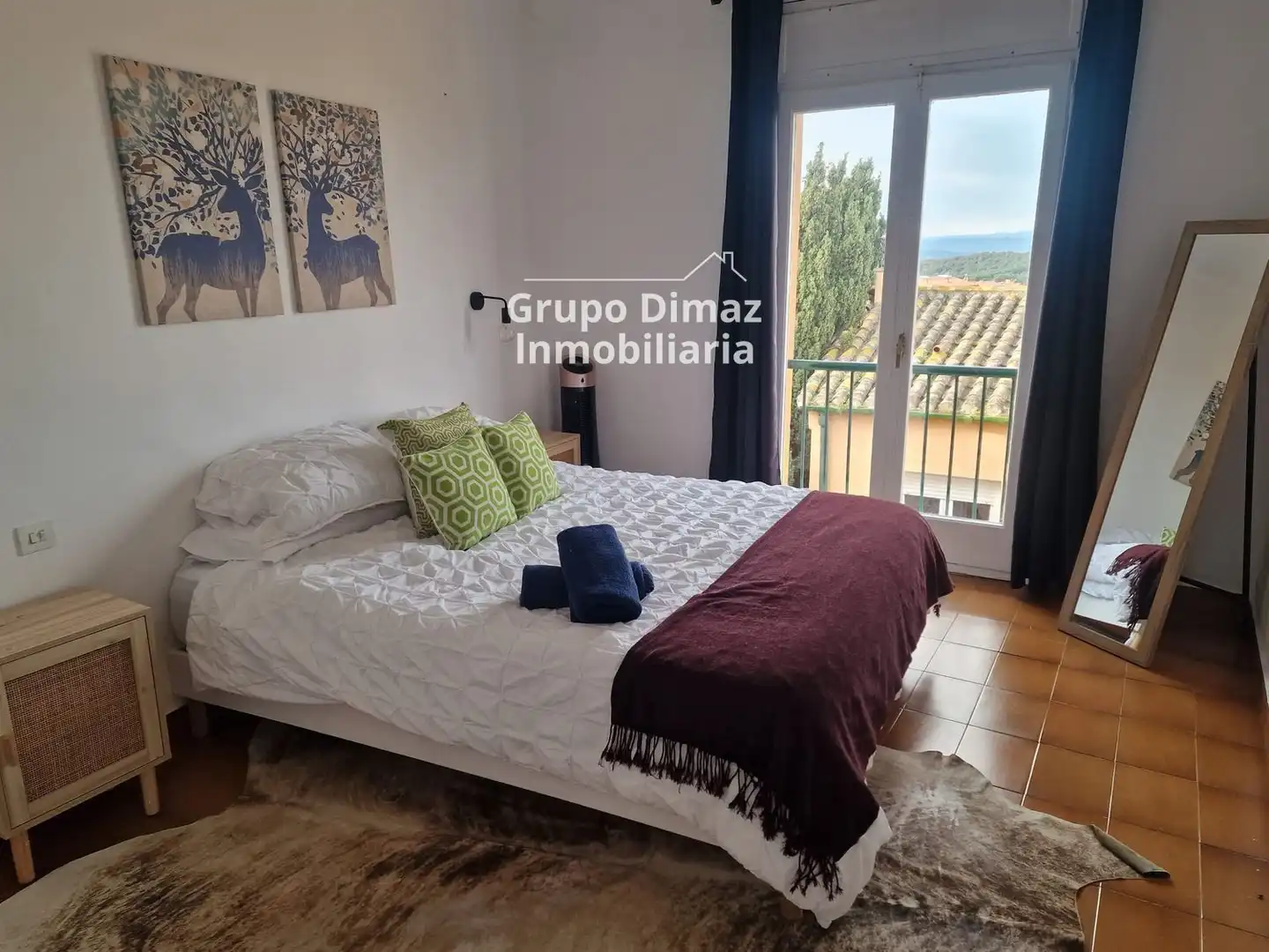 Bedroom of Flat for sale in Begur  with Terrace and Storage room