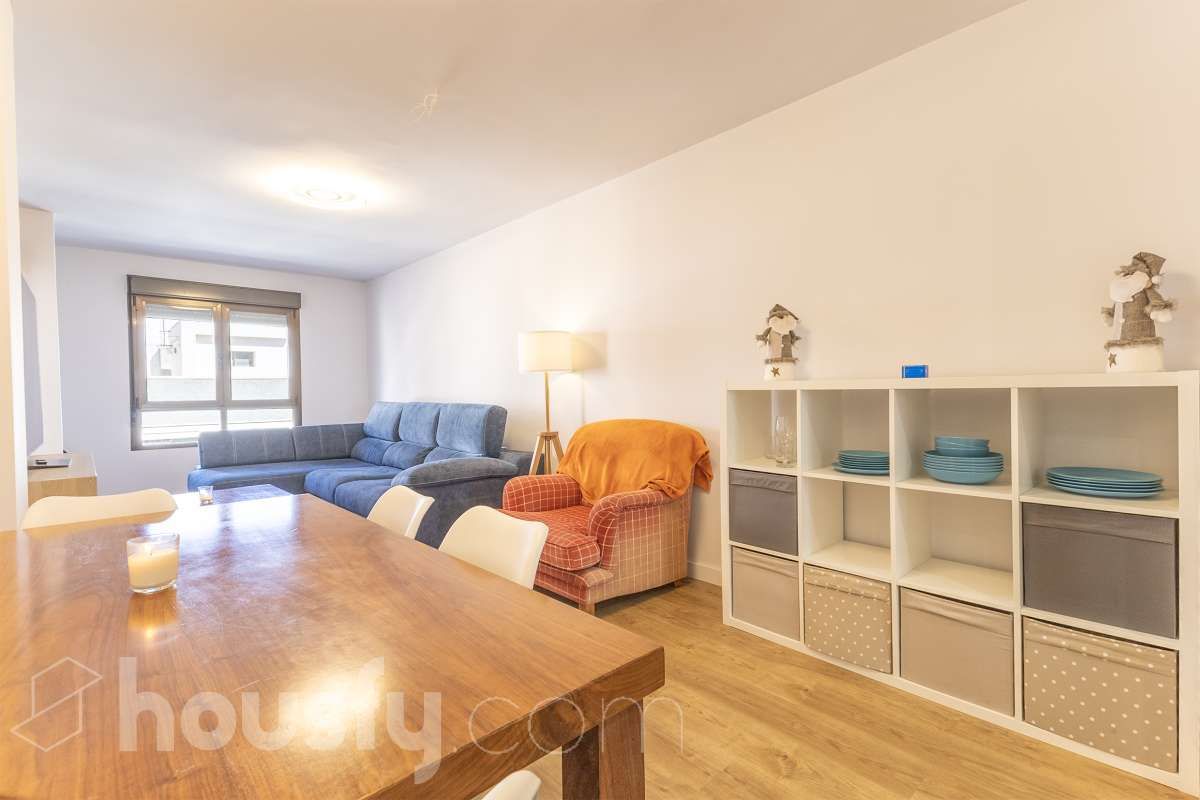 Living room of Flat for sale in Guardamar del Segura  with Air Conditioner, Heating and Parquet flooring