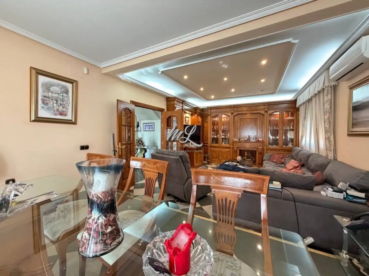 Sala d'estar de Casa o xalet en venda en Nambroca amb Aire condicionat, Calefacció i Terrassa