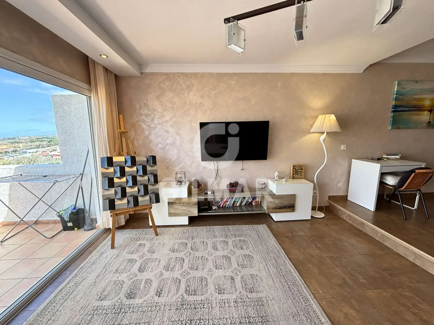 Wohnzimmer von Maisonette zum Verkauf in Adeje mit Terrasse, Möbliert und Gemeinschaftspool