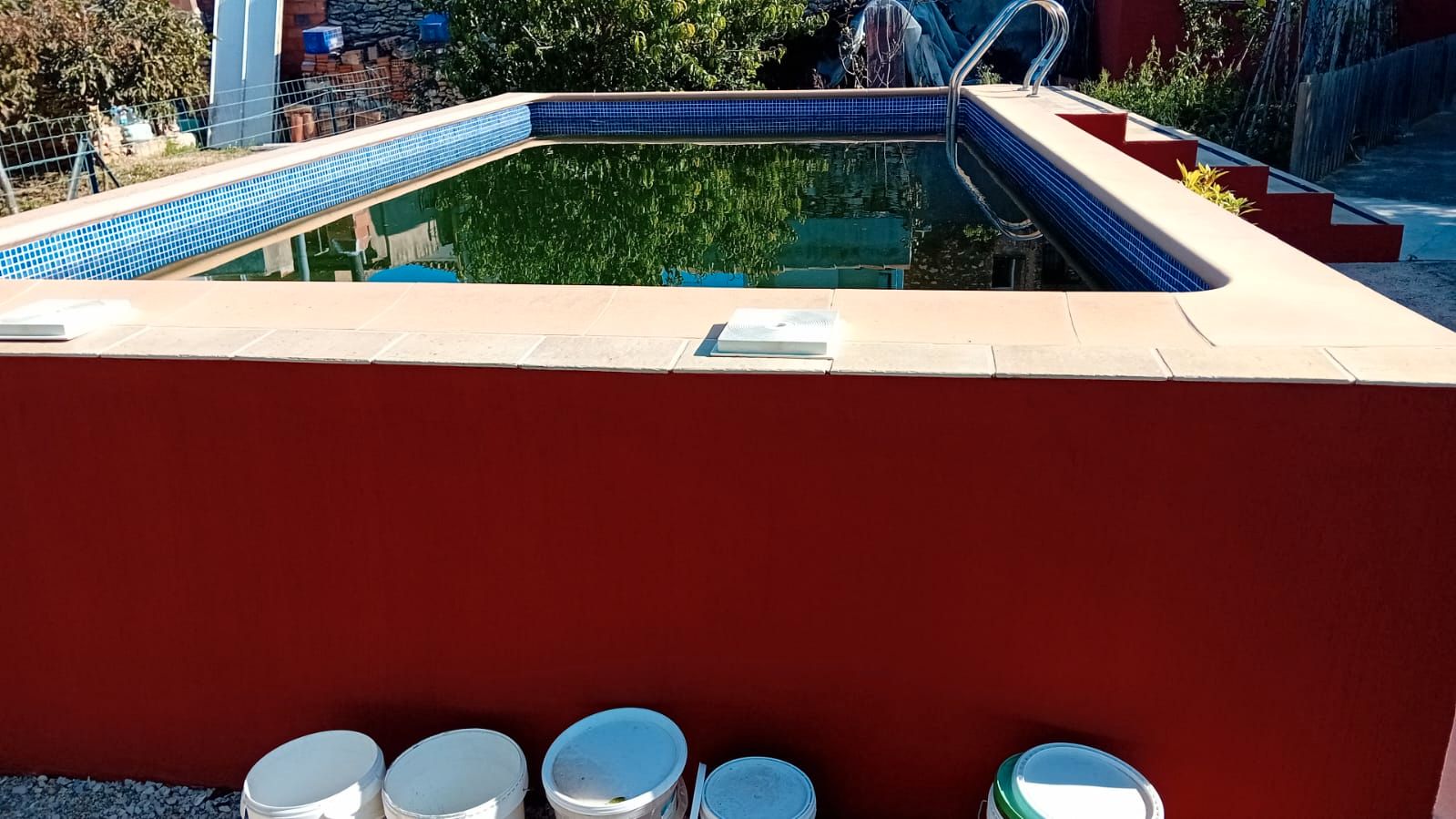 Swimming pool of House or chalet for sale in Càlig  with Private garden, Terrace and Storage room