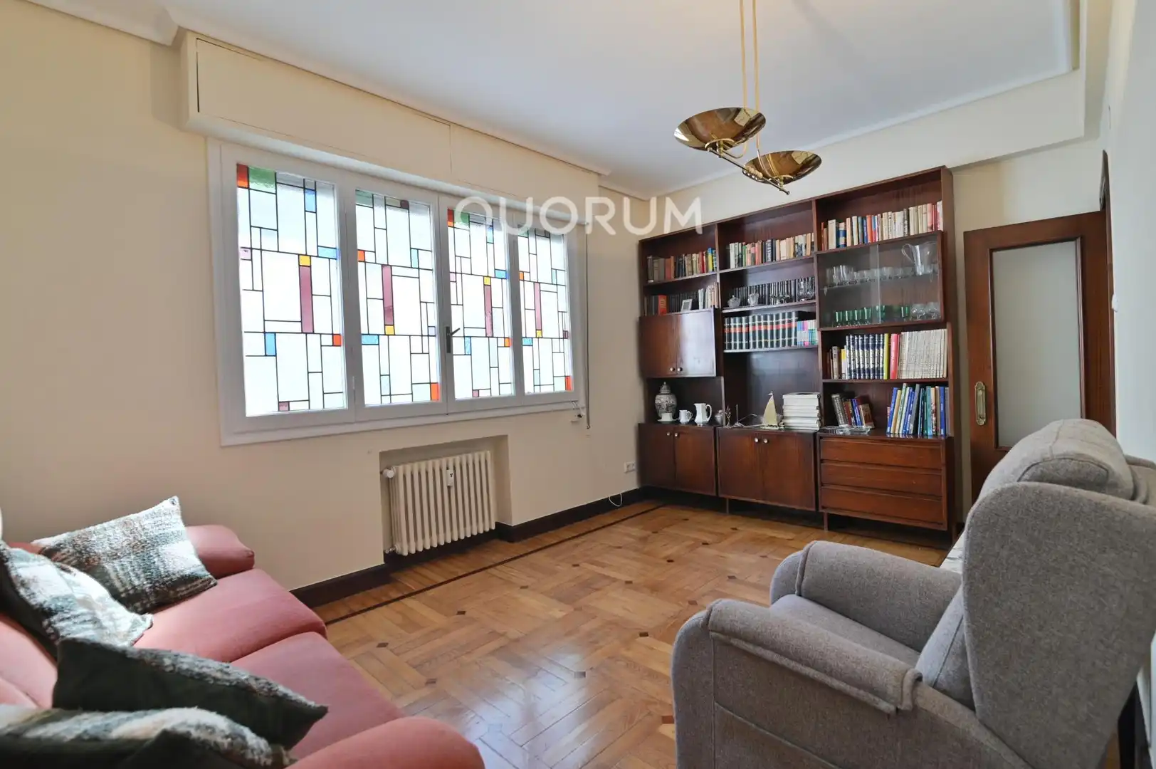 Living room of Attic for sale in Bilbao   with Heating, Terrace and Storage room