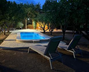 Swimming pool of House or chalet to rent in Pedreguer  with Air Conditioner, Terrace and Swimming Pool