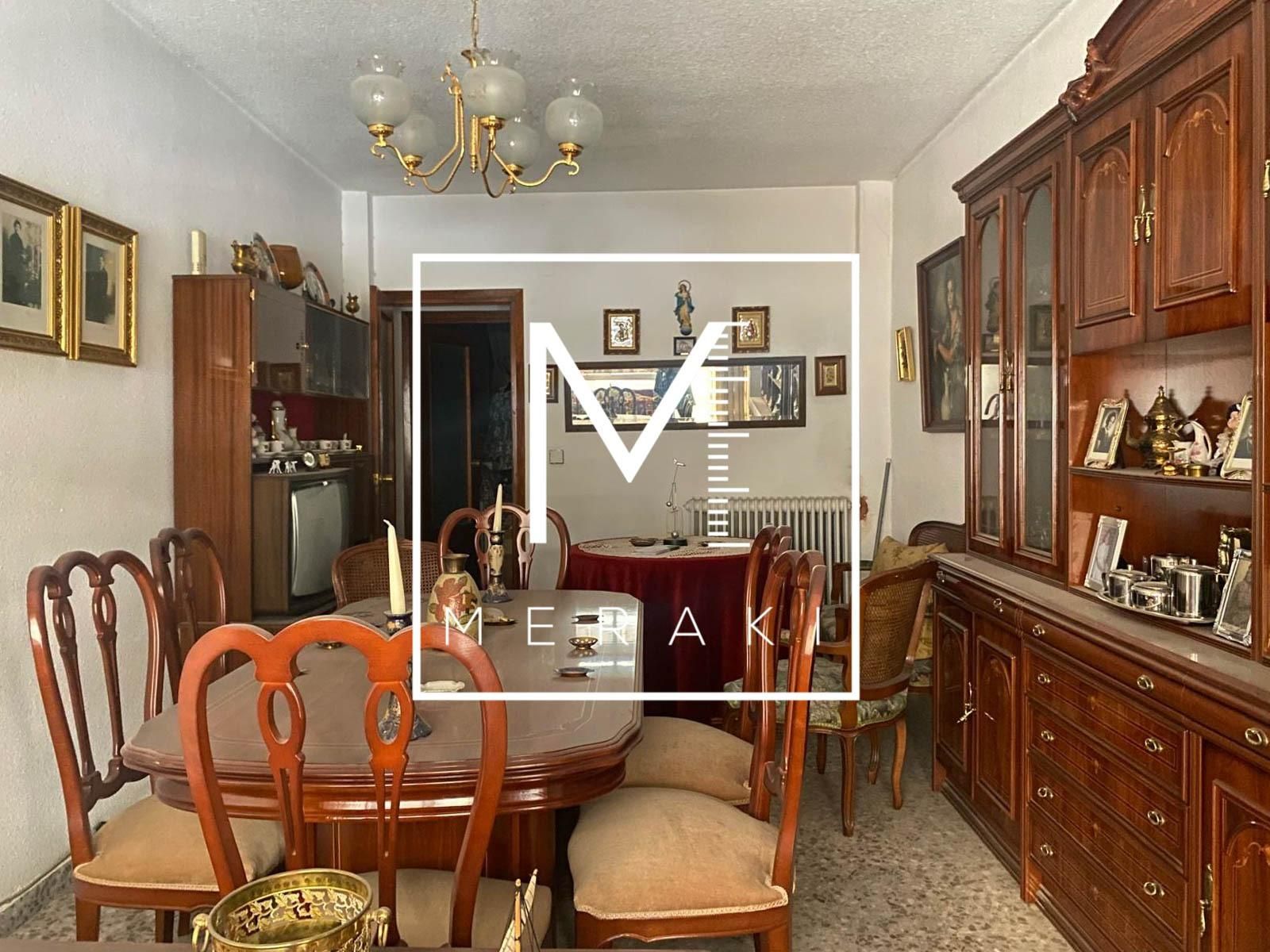 Dining room of Flat for sale in  Albacete Capital  with Heating, Terrace and Balcony