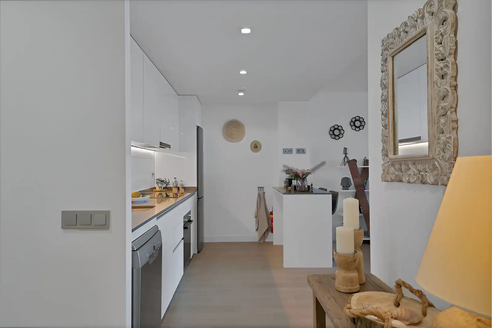 Kitchen of Ground floor for sale in Benalmádena  with Air Conditioner, Heating and Terrace