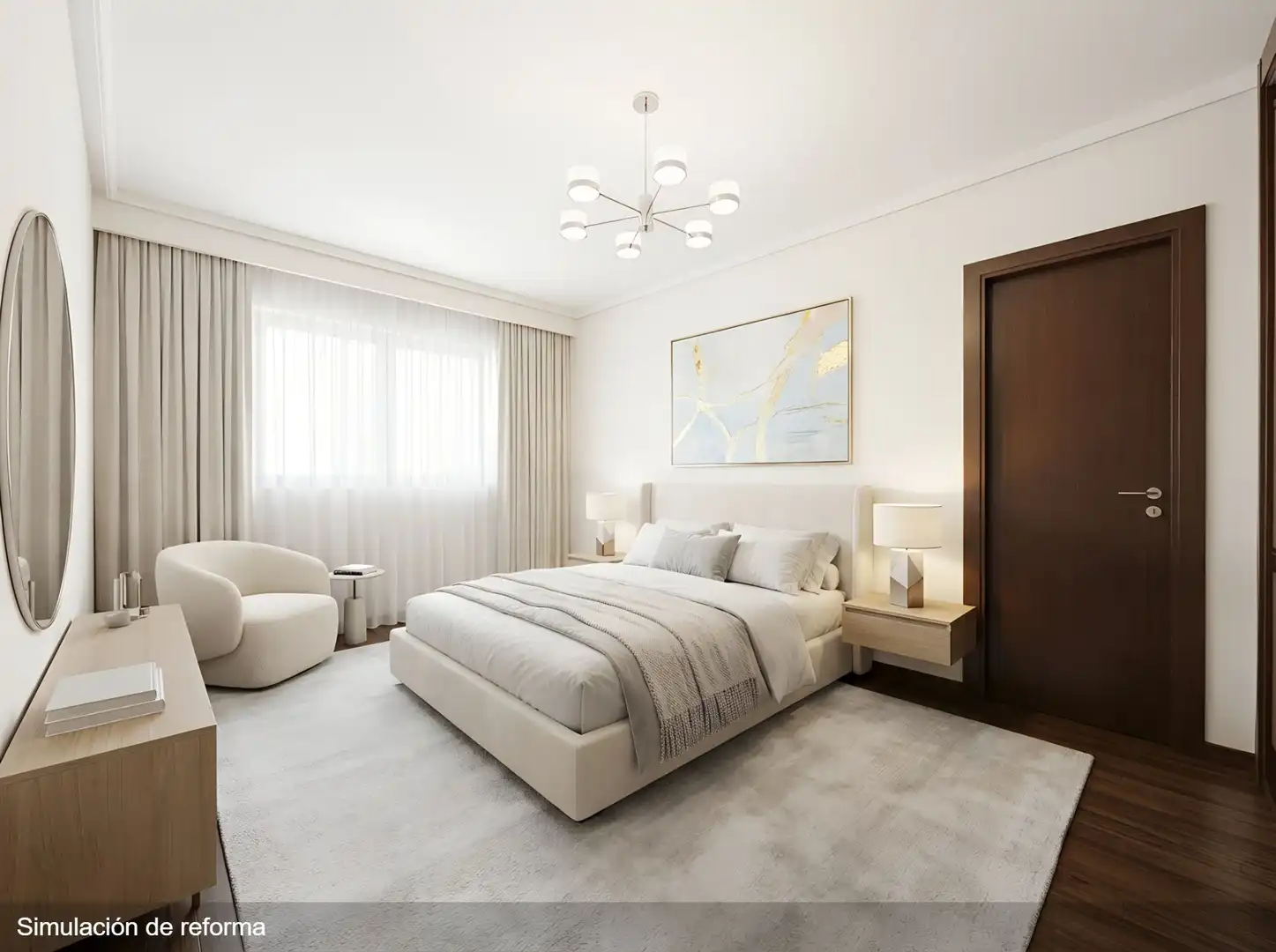 Bedroom of Flat for sale in Zaragoza  with Heating and Terrace