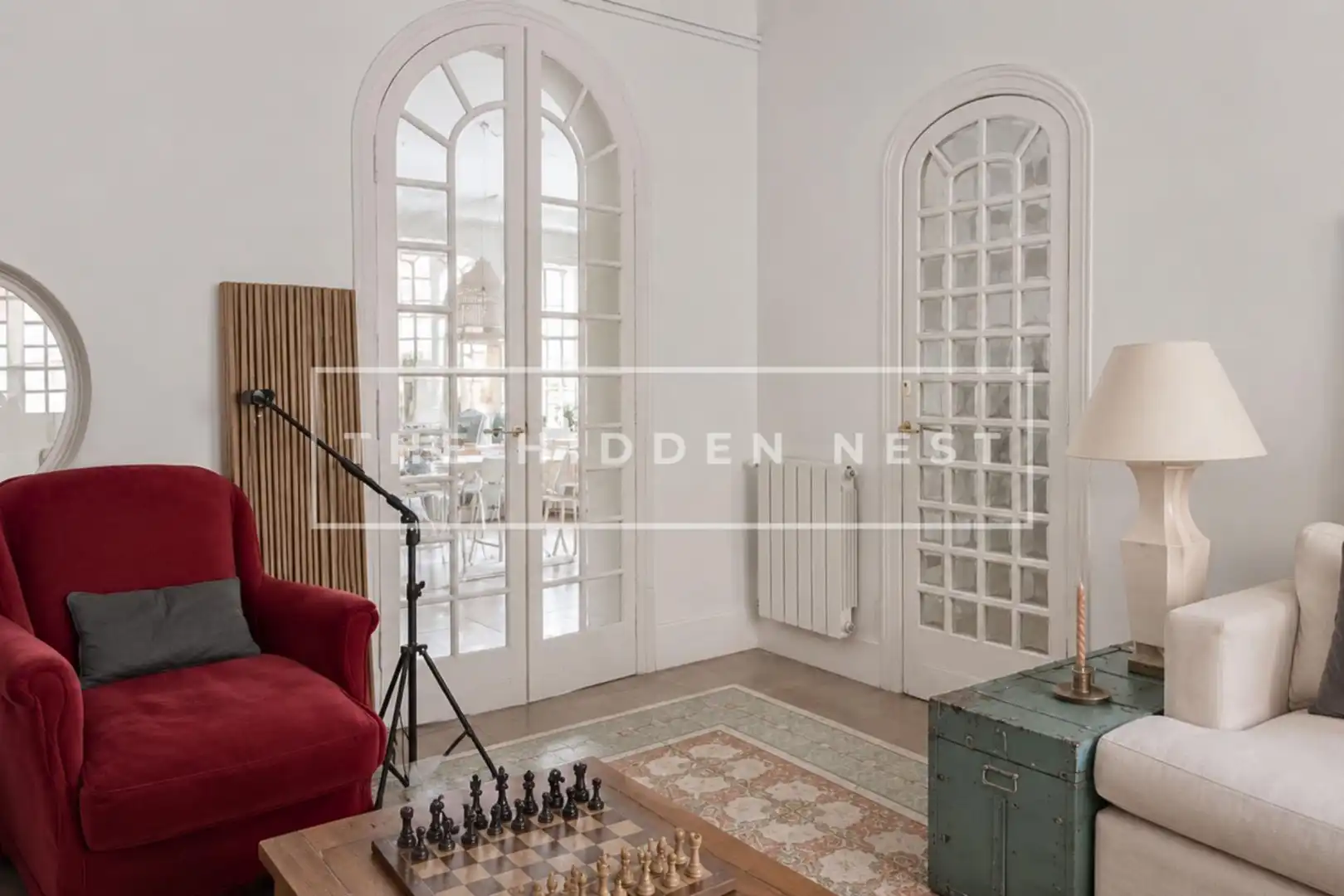 Sala d'estar de Dúplex en venda en Barcelona