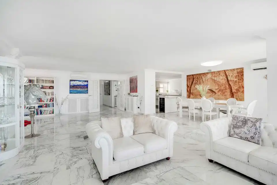Sala de estar de Ático en venta en  Palma de Mallorca con Aire acondicionado, Calefacción y Terraza