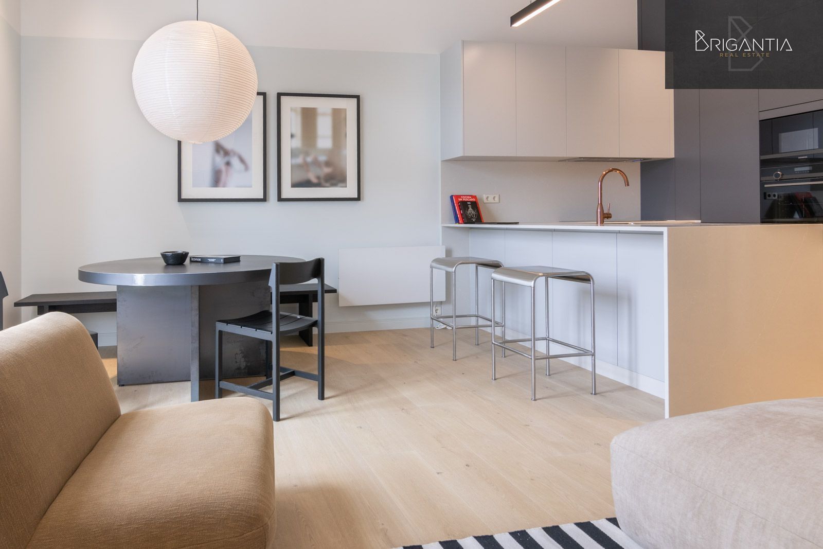 Living room of Apartment to rent in A Coruña Capital   with Heating and Furnished
