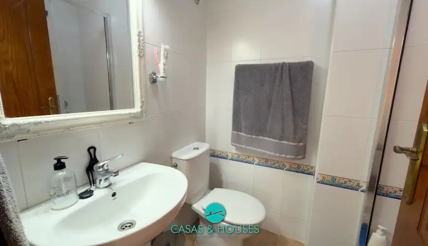 Bathroom of Detached homes for sale in La Manga del Mar Menor  with Air Conditioner, Heating and Private garden