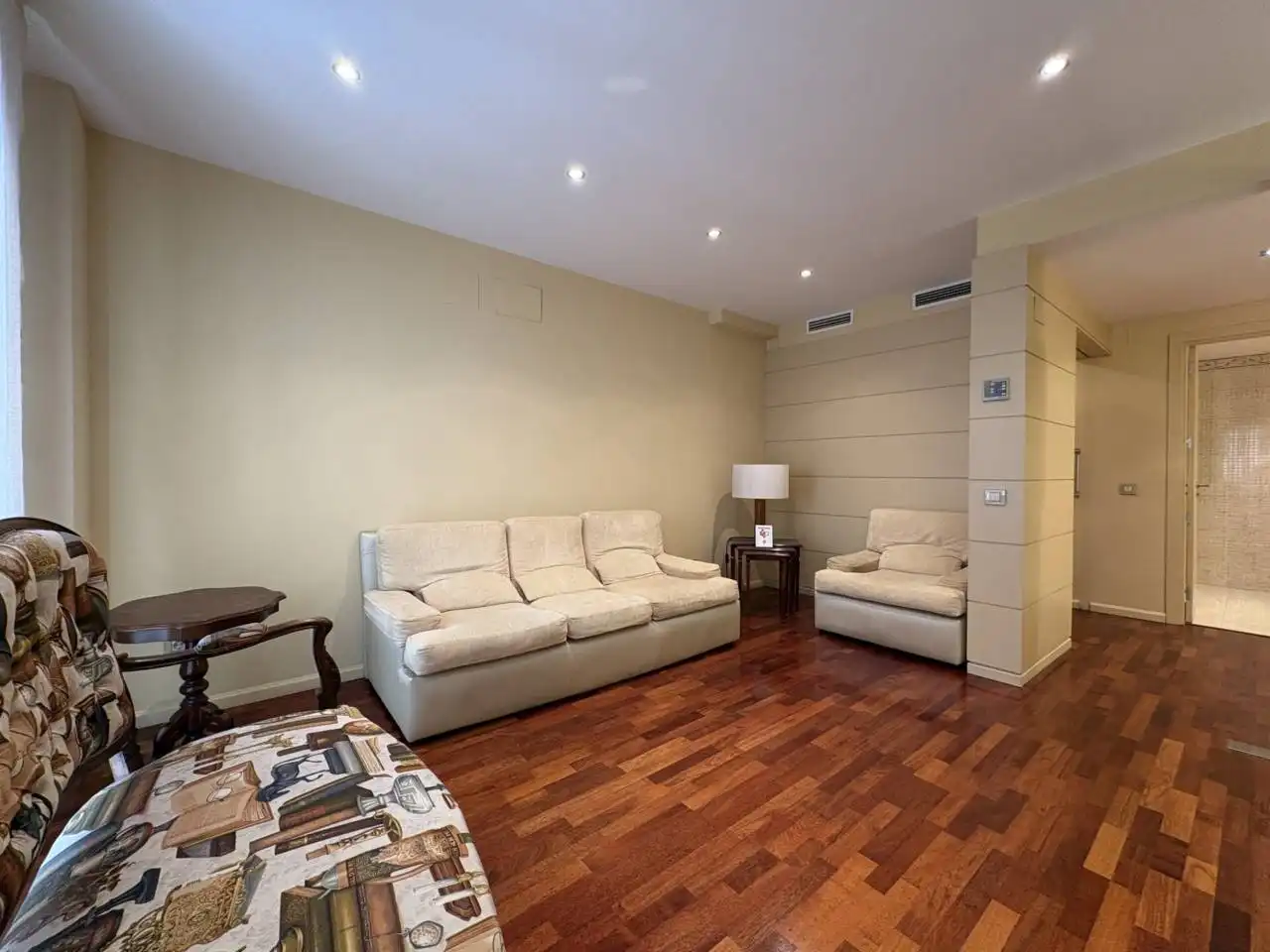 Wohnzimmer von Maisonette zum Verkauf in La Seu d'Urgell mit Heizung, Parkett und Abstellraum