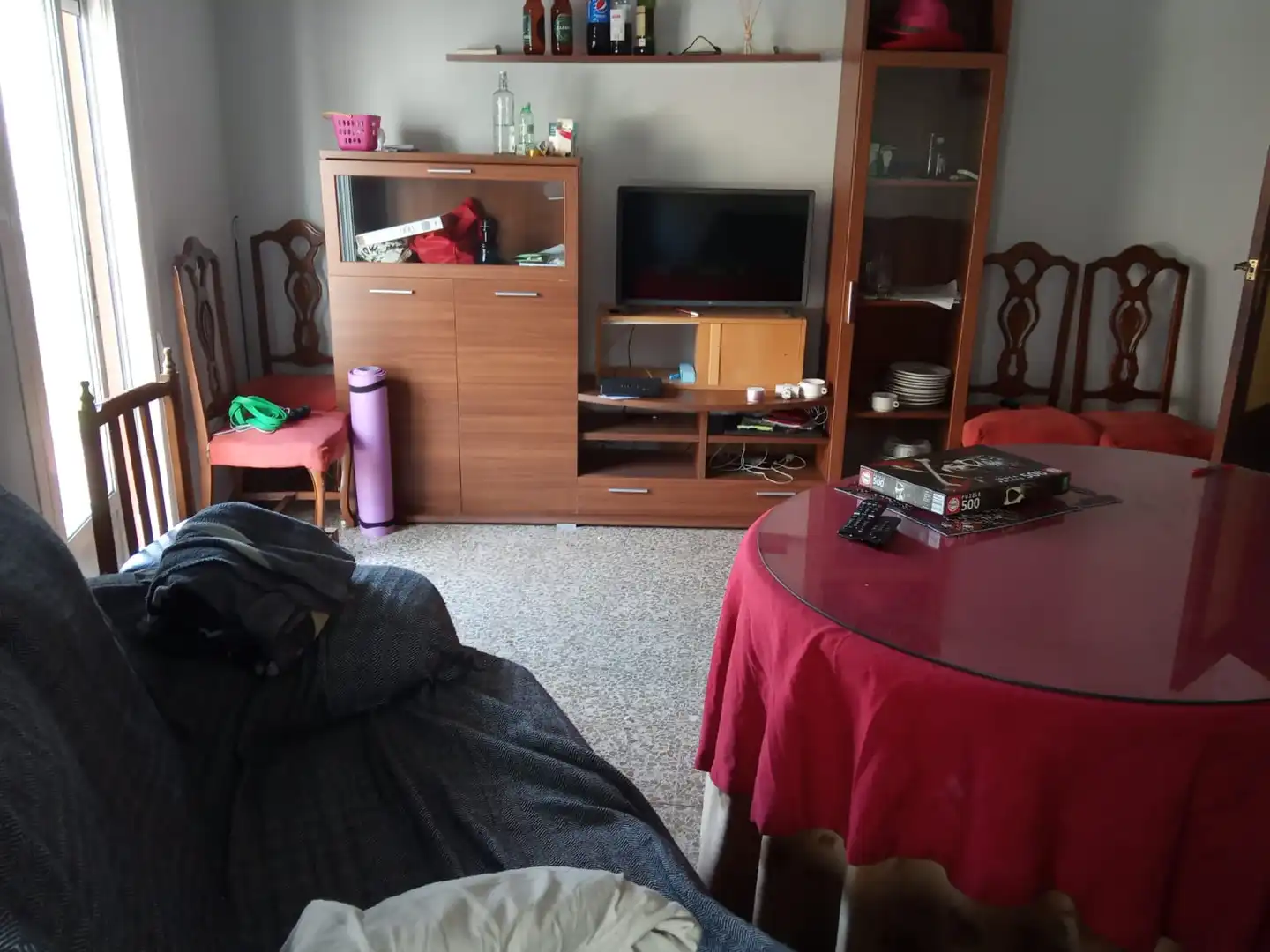 Wohnzimmer von Wohnung zur Miete in Jaén mit Klimaanlage, Heizung und Möbliert