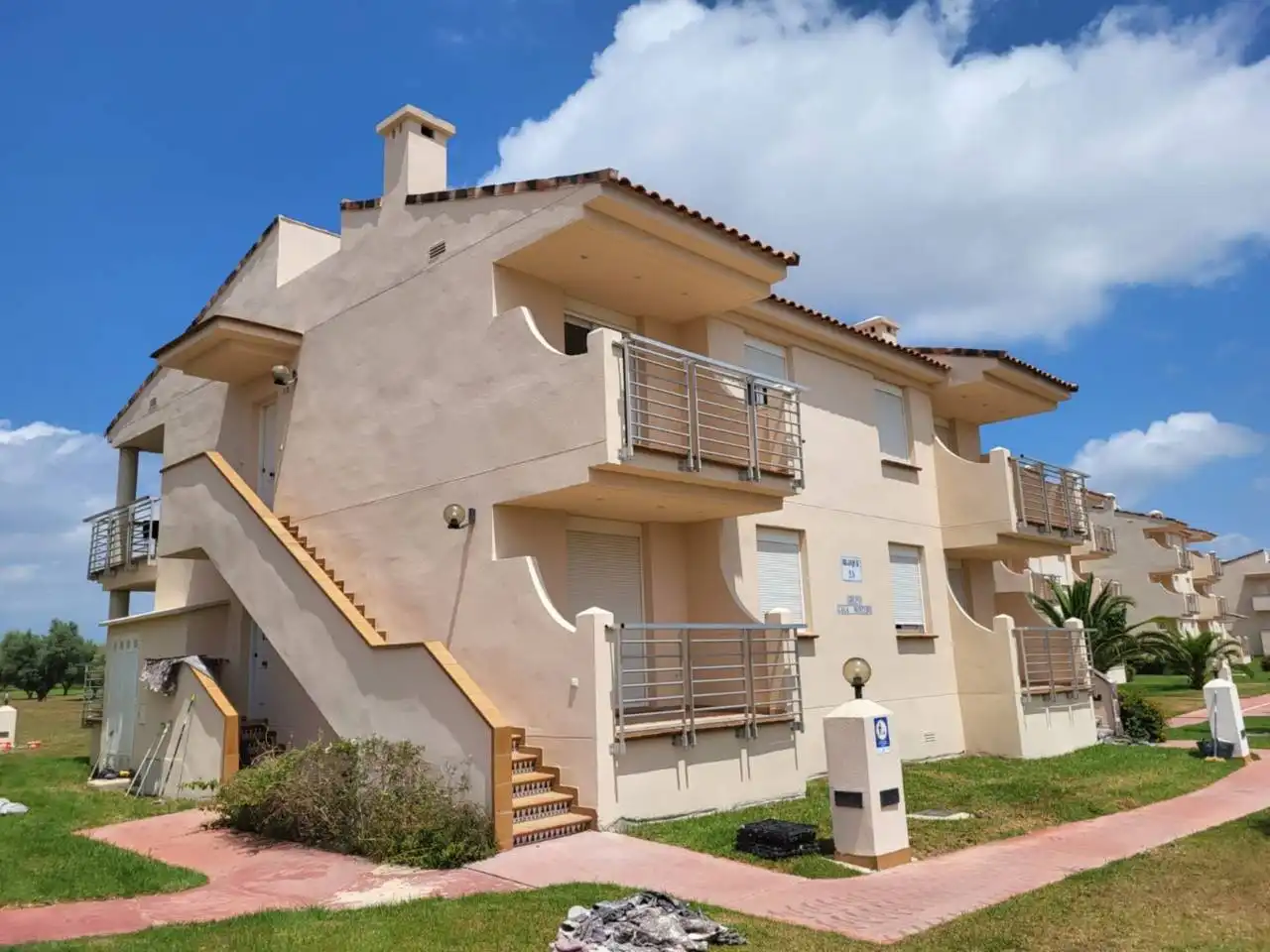 Exterior view of Flat for sale in San Jorge / Sant Jordi  with Air Conditioner, Heating and Terrace