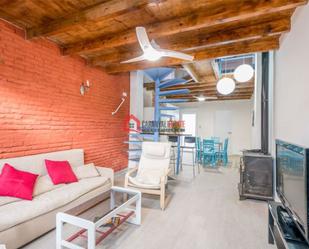 Living room of Single-family semi-detached to rent in  Valencia Capital  with Air Conditioner, Heating and Swimming Pool